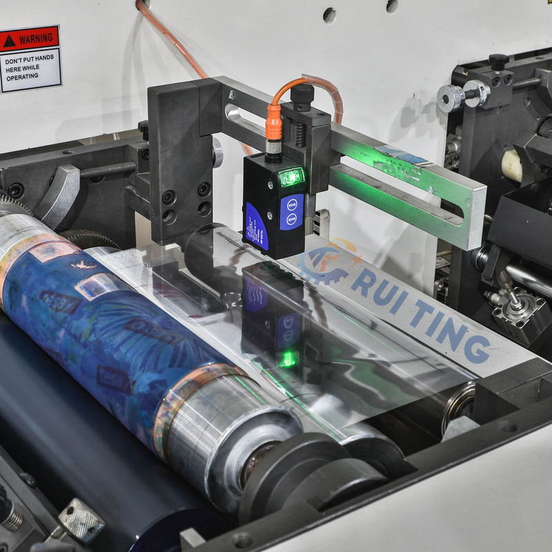 Hoog volume en hoge snelheid inline-drukmachine voor BOPP-drukken
